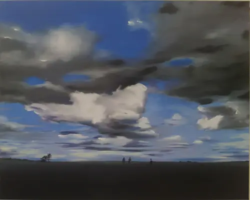 oil on board; 16" x 22" ; 2012