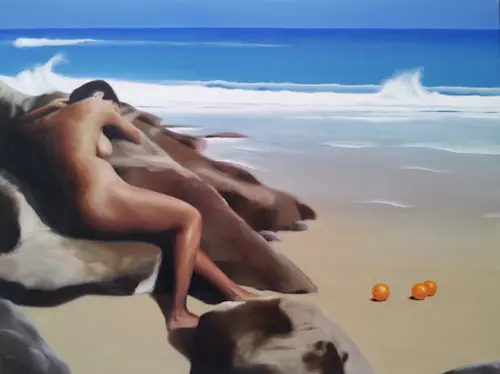 oil on linen; 100cm x 75cm; 2012