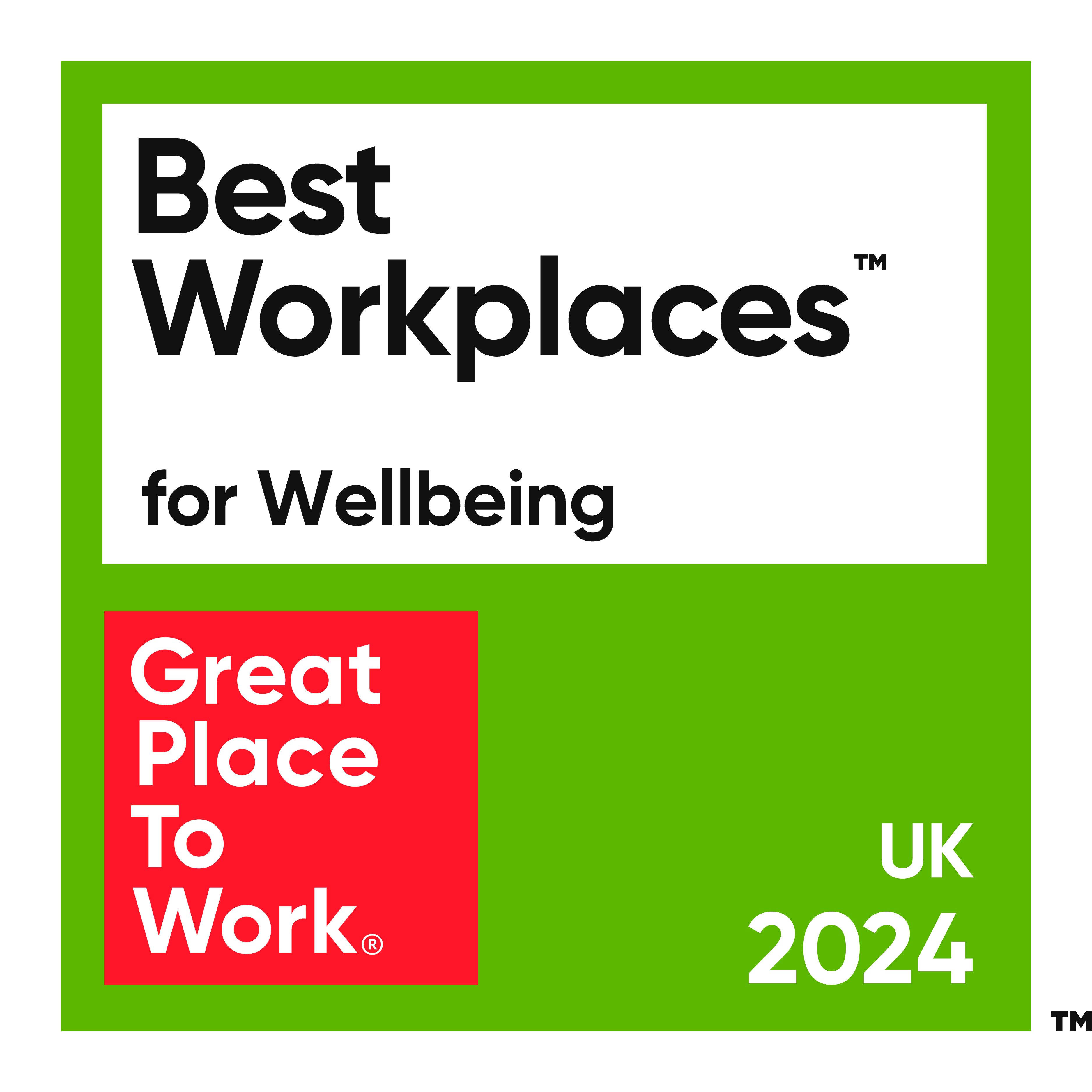 Great Place to Work for Wellbeing