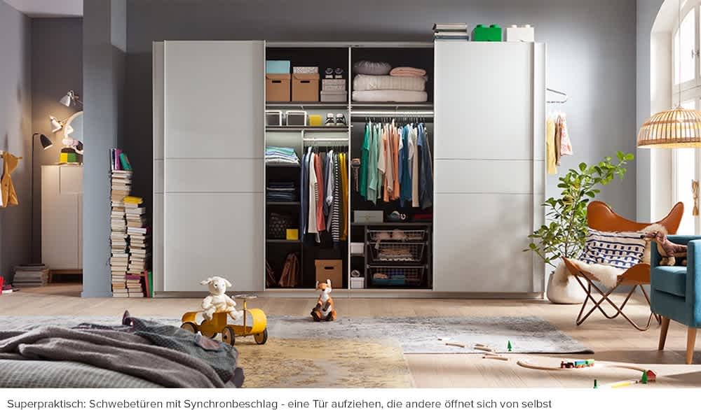 Schlafzimmer-Stauraum-Tipp Nr.4 | Begehbarer Kleiderschrank