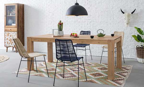 Esszimmer-Einrichtungstipp #2 | Die richtige Materialwahl