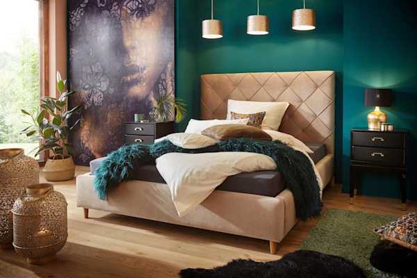 Wohlüberlegte Farbwahl im Schlafzimmer