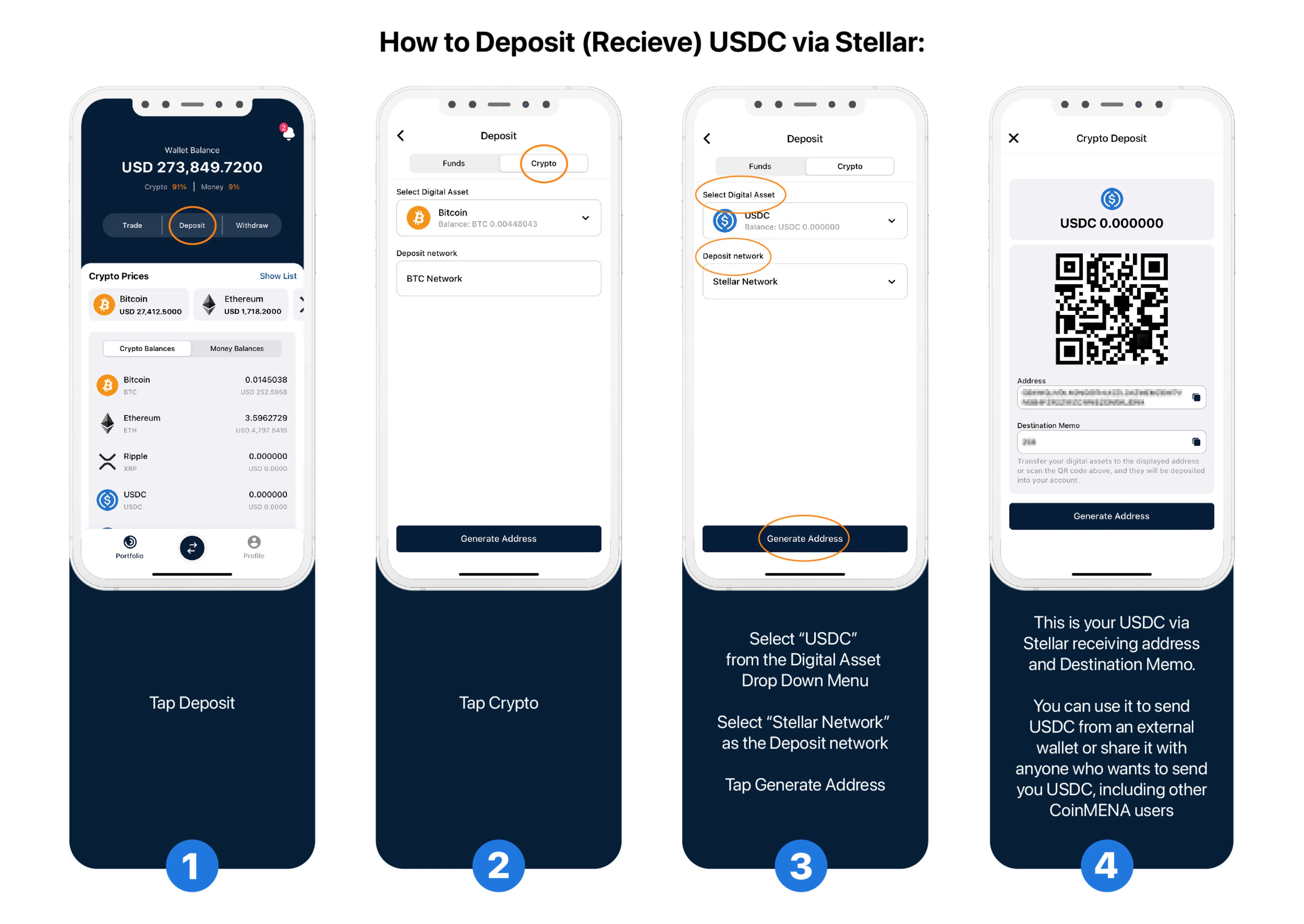 deposit stellar
