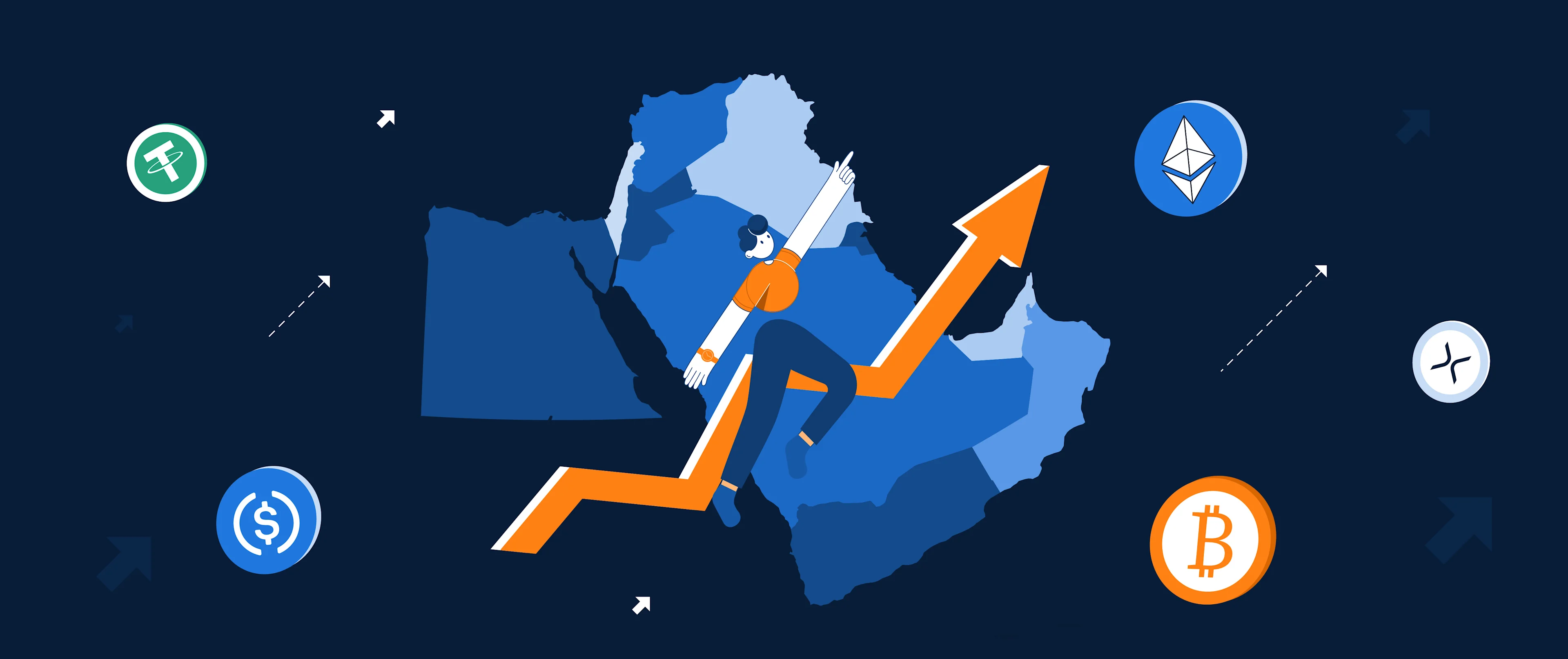 MENA, the fastest-growing crypto region in the world