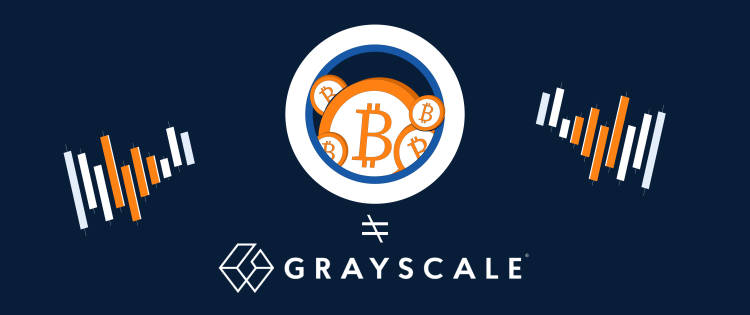 Investing in GBTC (Grayscale Bitcoin Trust) is not the same as investing in BTC