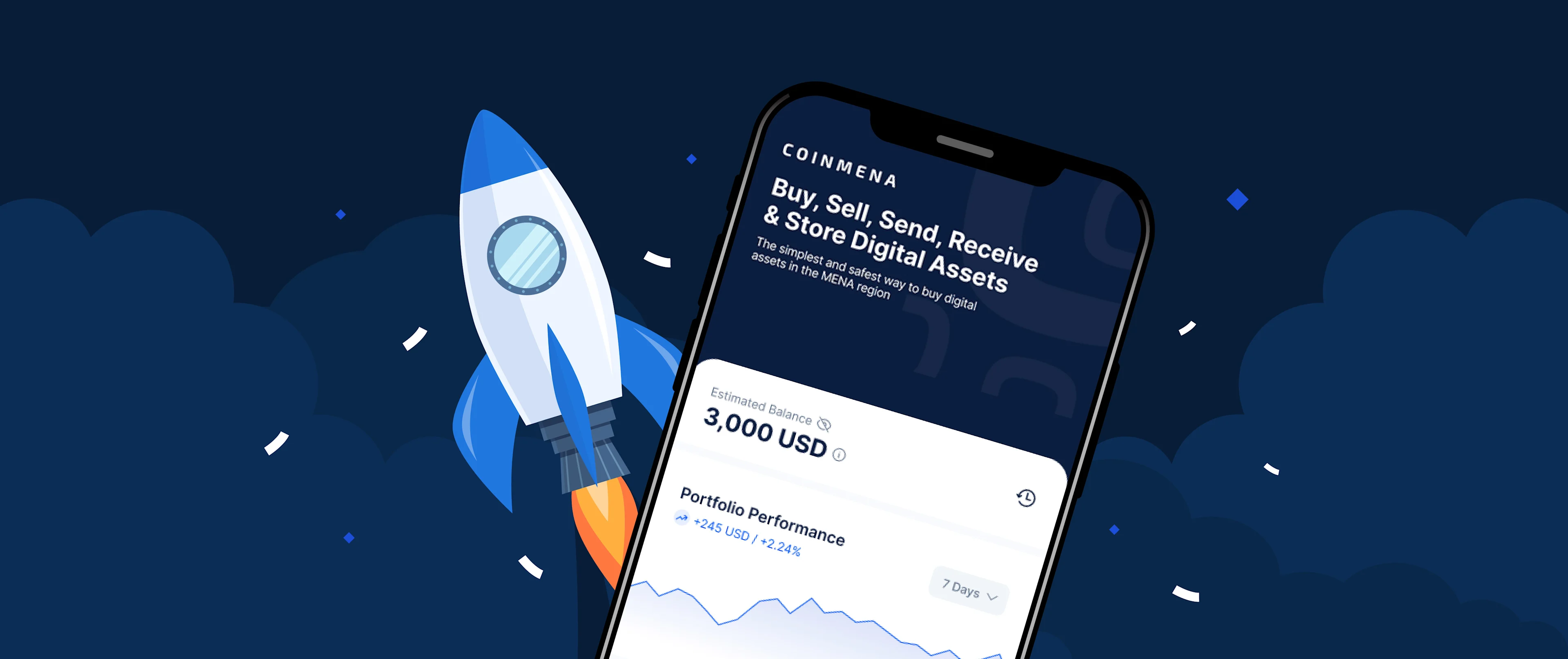 Introducing the Upgraded CoinMENA App: Designed Around You 📲