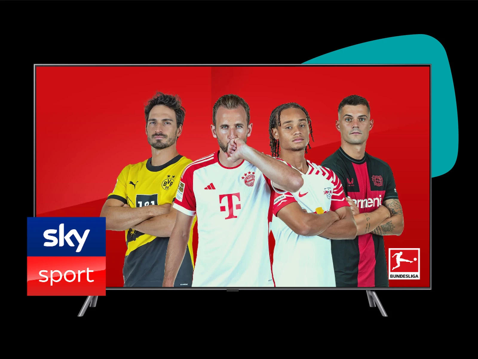Sky Sport Bundesliga bei Zattoo auf dem Bildschirm