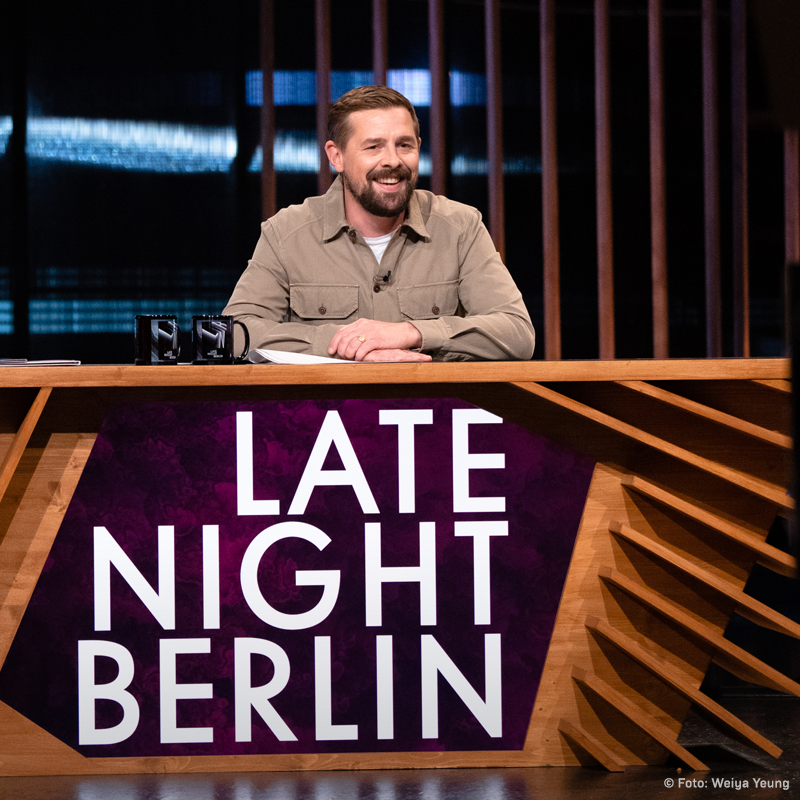 Klaas Heufer-Umlauf als Moderator bei "Late Night Berlin"