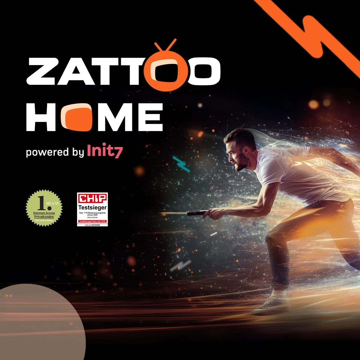 Zattoo Home 2025 Key Visual Homepage