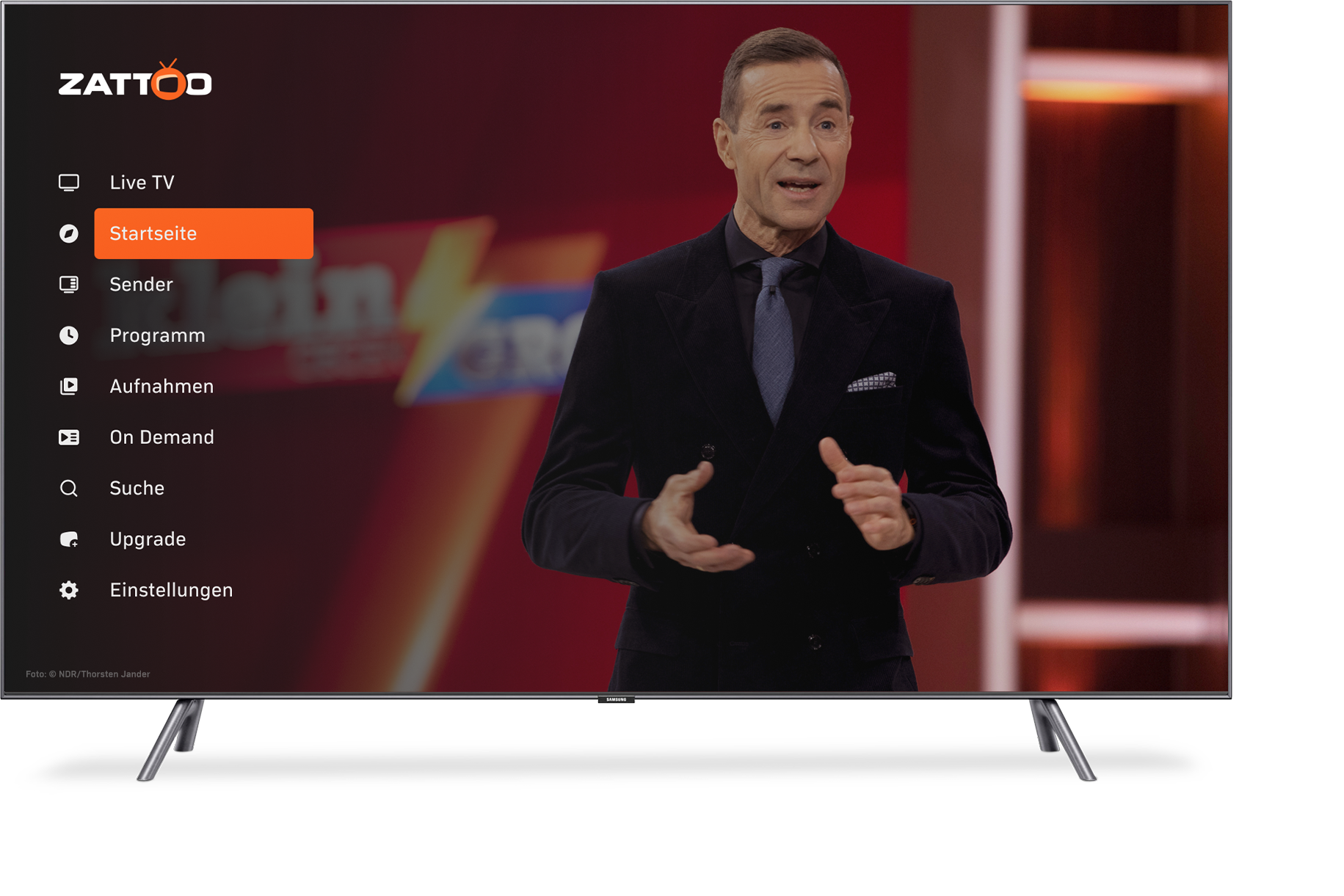 ARD, das Erste im Livestream bei Zattoo