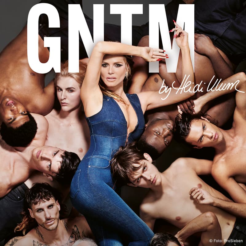 GNTM 2024 Pro7 Live, Heidi Klum mit Models