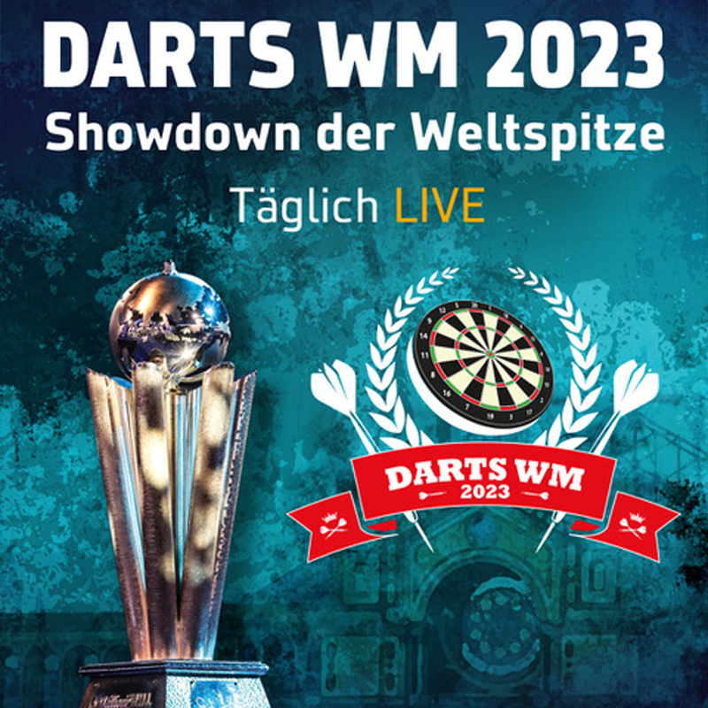 Darts WM 2023 live auf SPORT.1