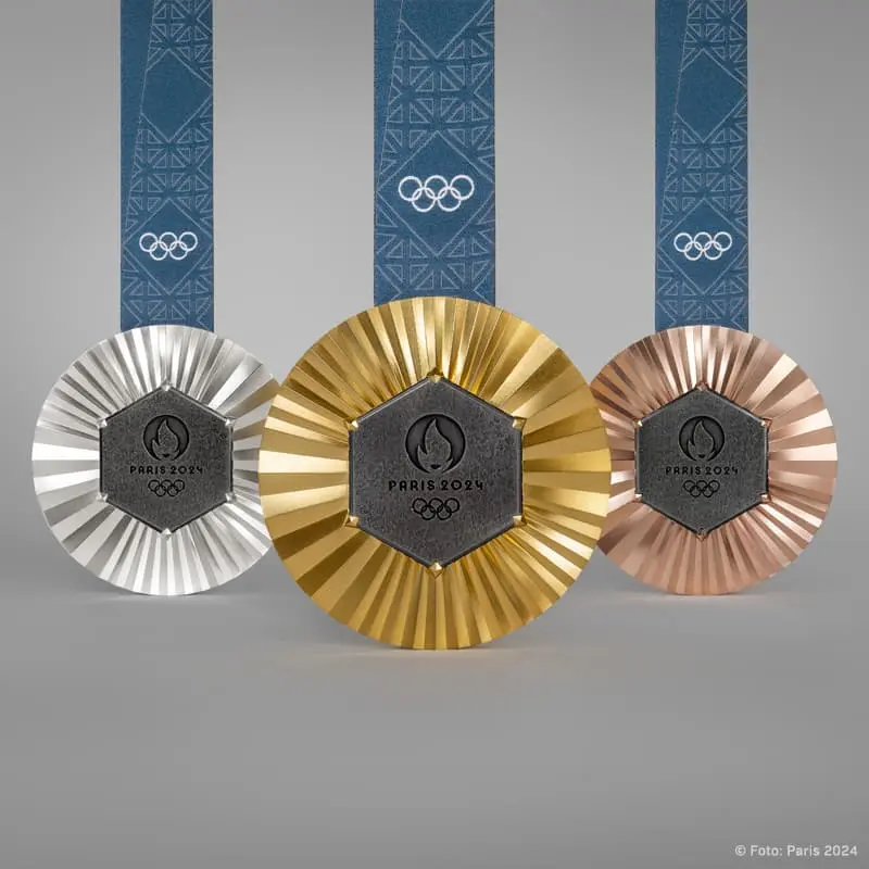 Olympia 2024 Olympische Spiele Paris 2024, Medaillen
