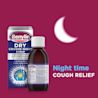 Image with the title: Night time cough relief referring to Benylin's Dry Coughs Night Syrup