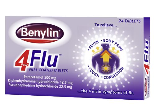 BENYLIN® 4 Flu Tablets