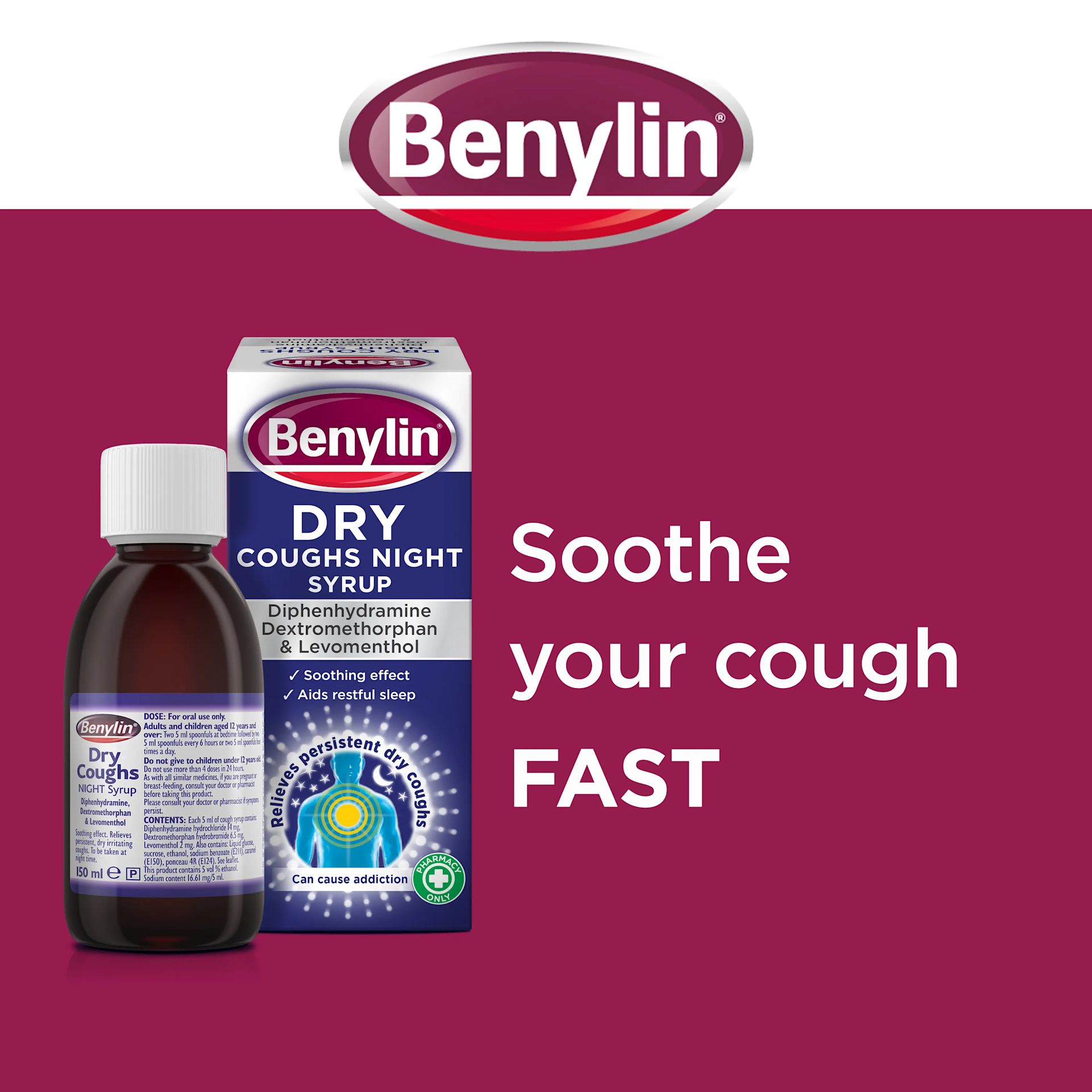 Image with the title: Soothe your cough fast