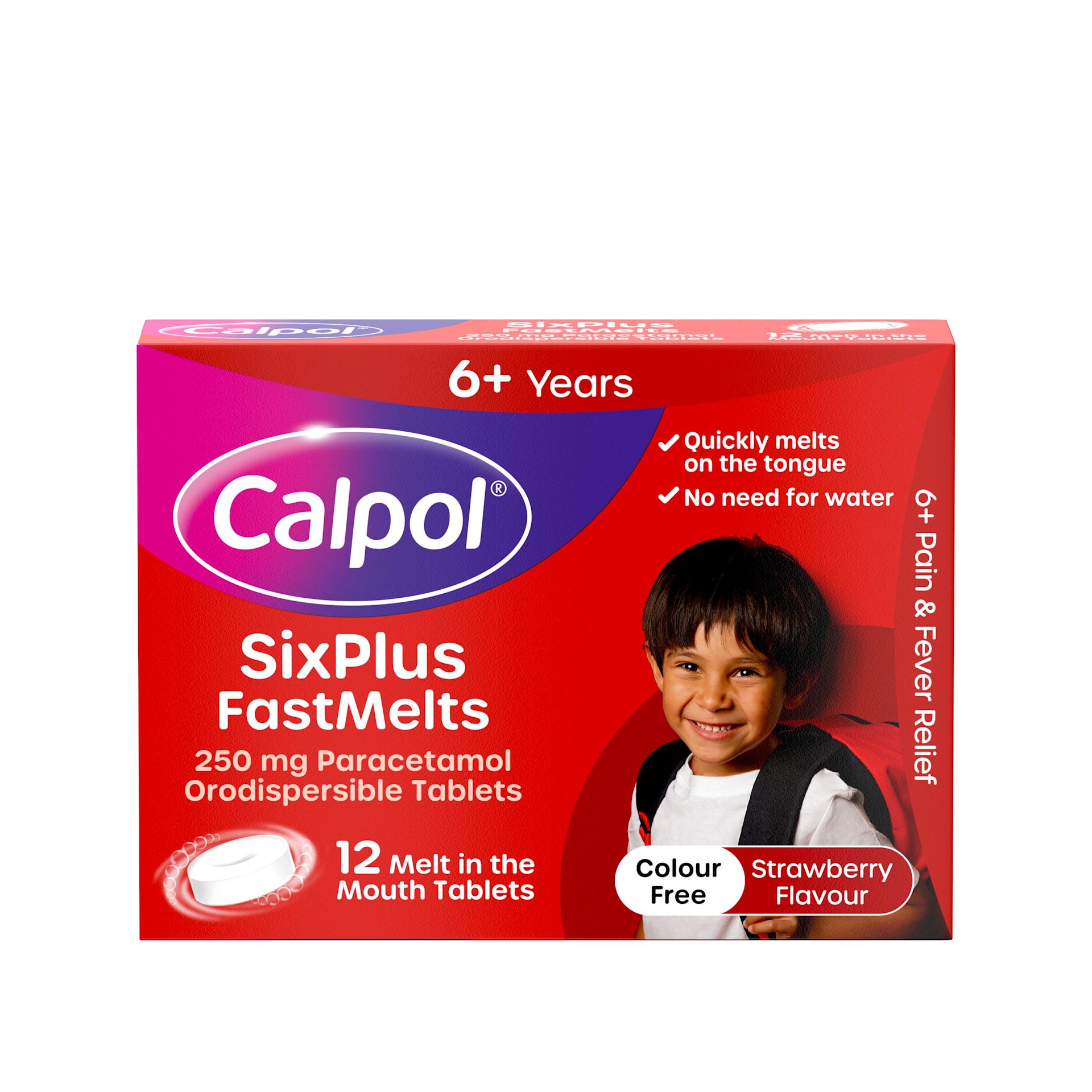 CALPOL® SIXPLUS™ Fastmelts - Image 1 - Calpol - en-IE