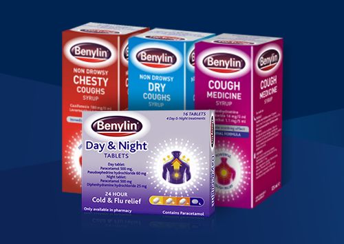 From dry coughs to flu symptoms the full BENYLIN® range of treatments can be found here