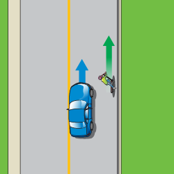 crash-scenario-driver-passing-vulnerable-road-user
