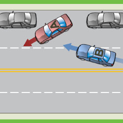 Move-from-parking-spot-to-roadway-versus-lane-change