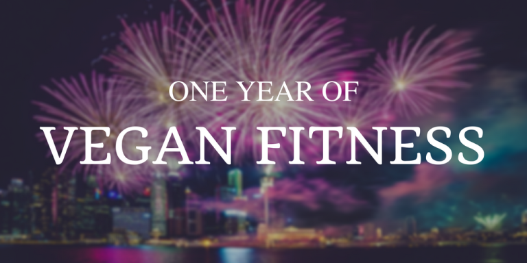One year of vegan fitness