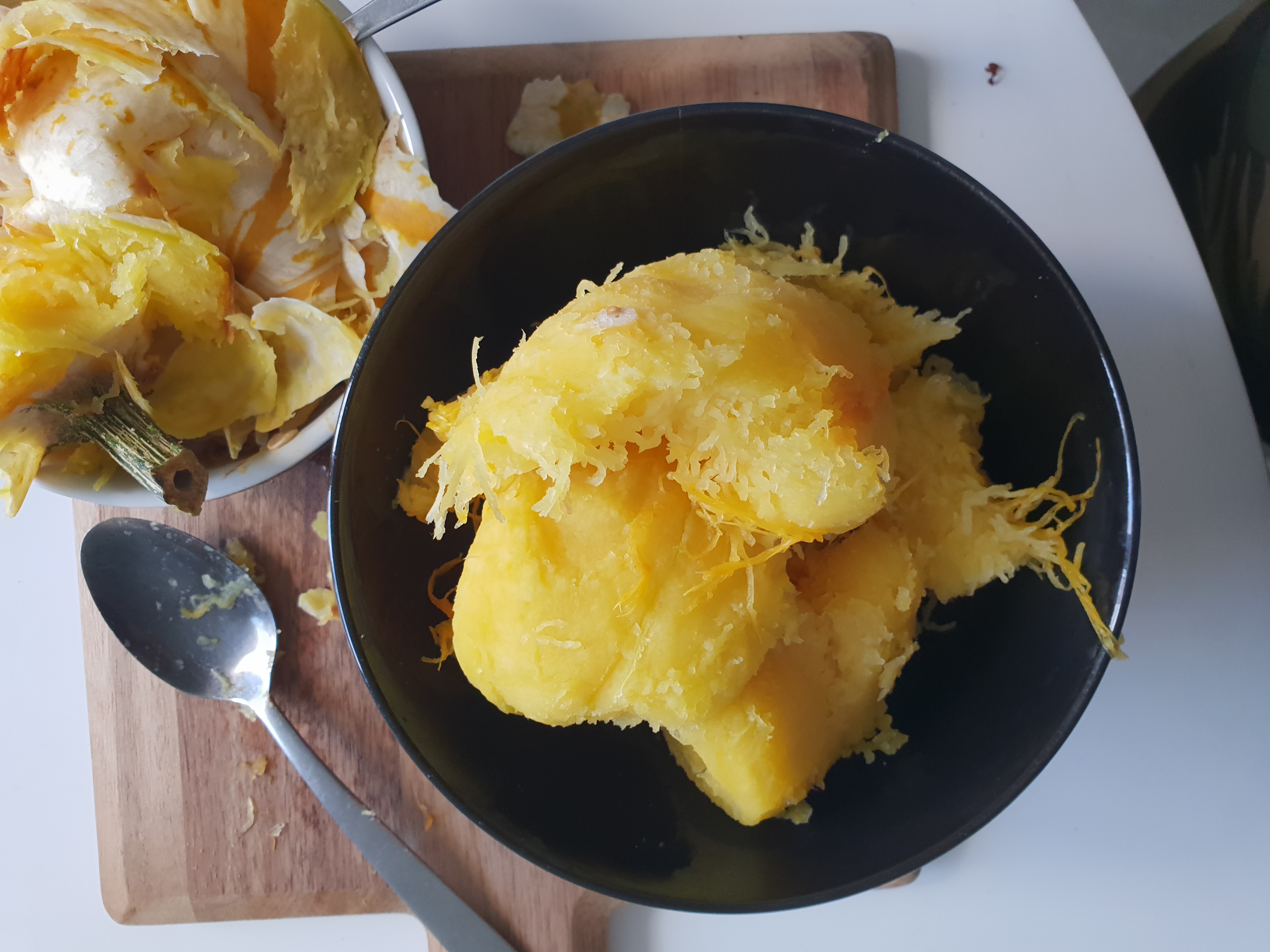 Pumpkin pasta step 2