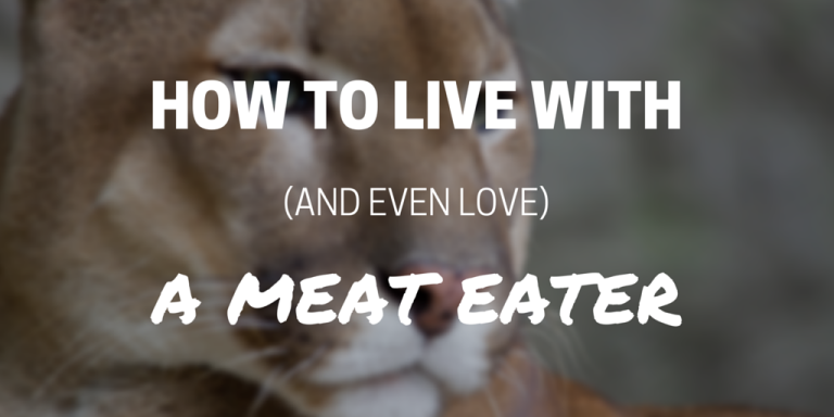 How to live with (and even love) a meat eater
