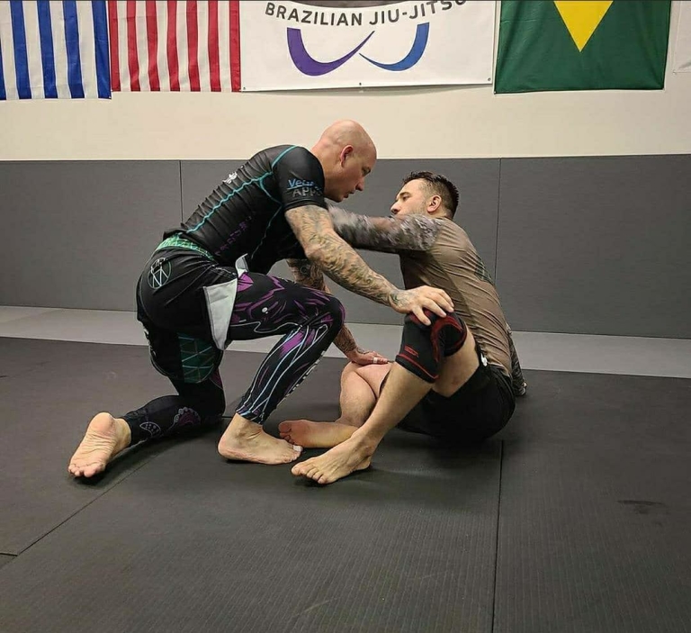 Scott Shetler training BJJ