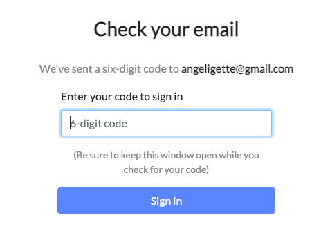 ogin by email 1