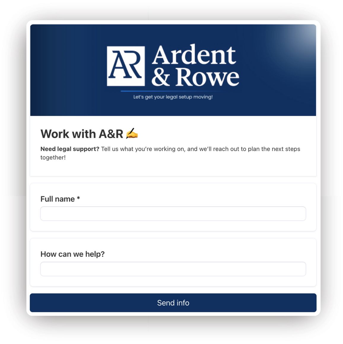 A simple way to collect work requests