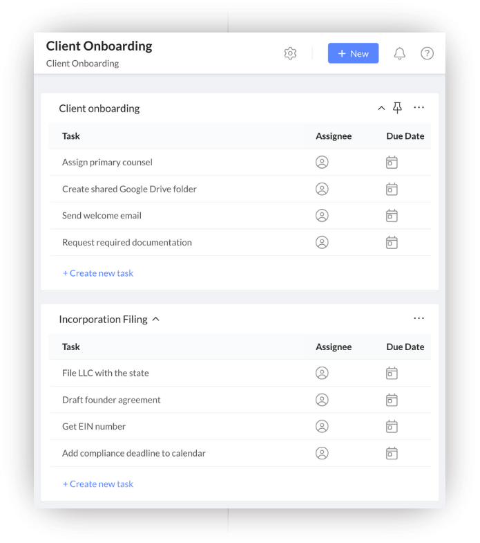 Matter templates that do the busywork