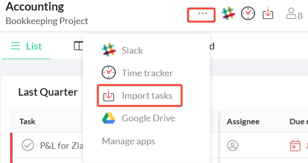 move from trello to workast
