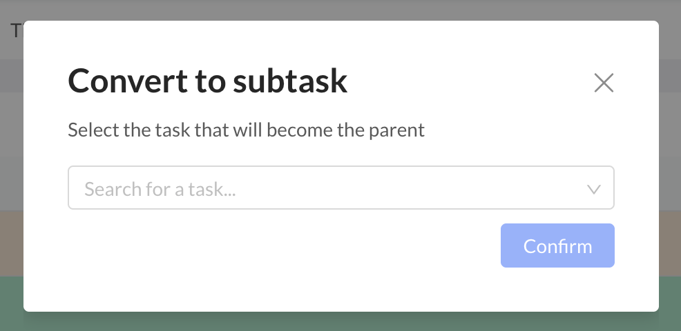convert to subtask 2
