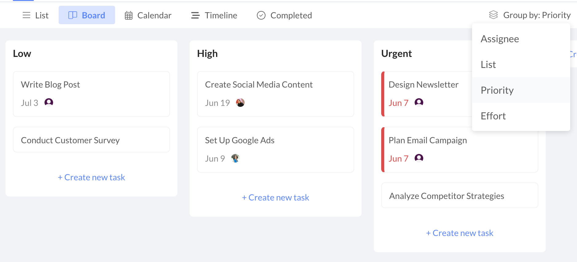 task prioritization 2