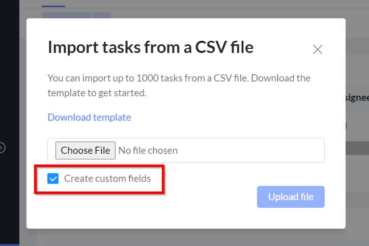 import CSV 3