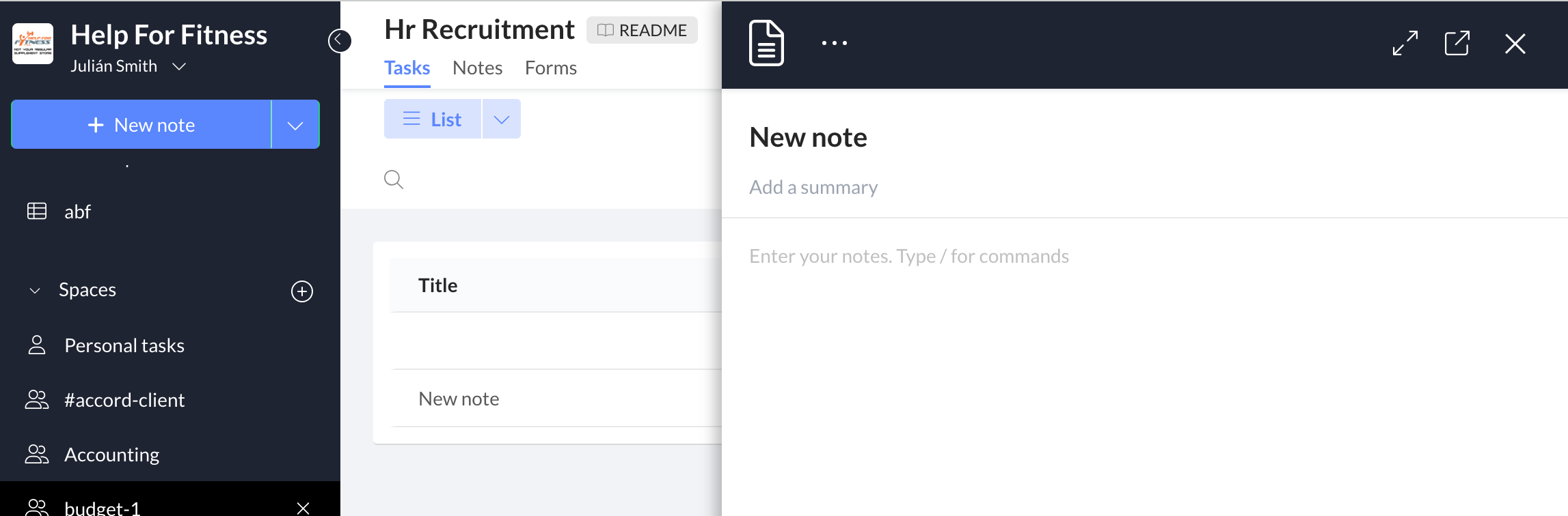 The Notes extension 3