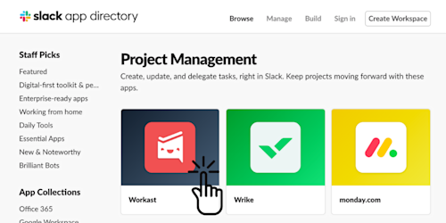 worksgast - blog Images High Quality Grahic The Best Way to Manage Tasks for Teams on Slack | Blog | Workast