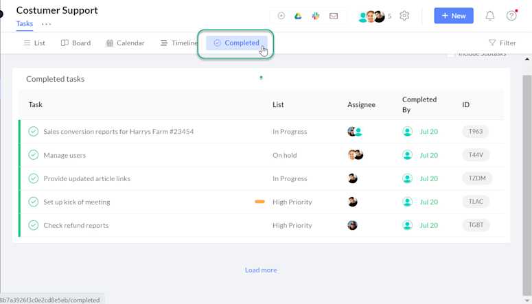 How to complete a task | Help Center | Workast