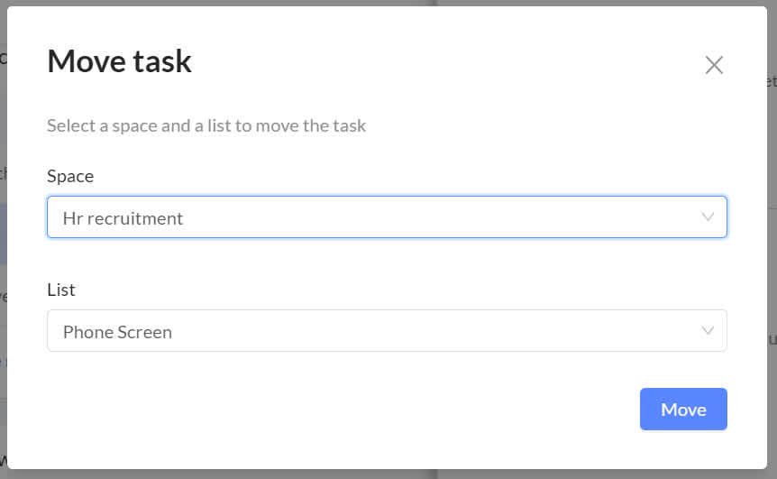 moving tasks 6