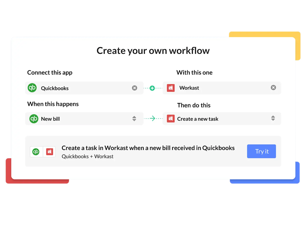 Connect 8,000+ apps via Zapier