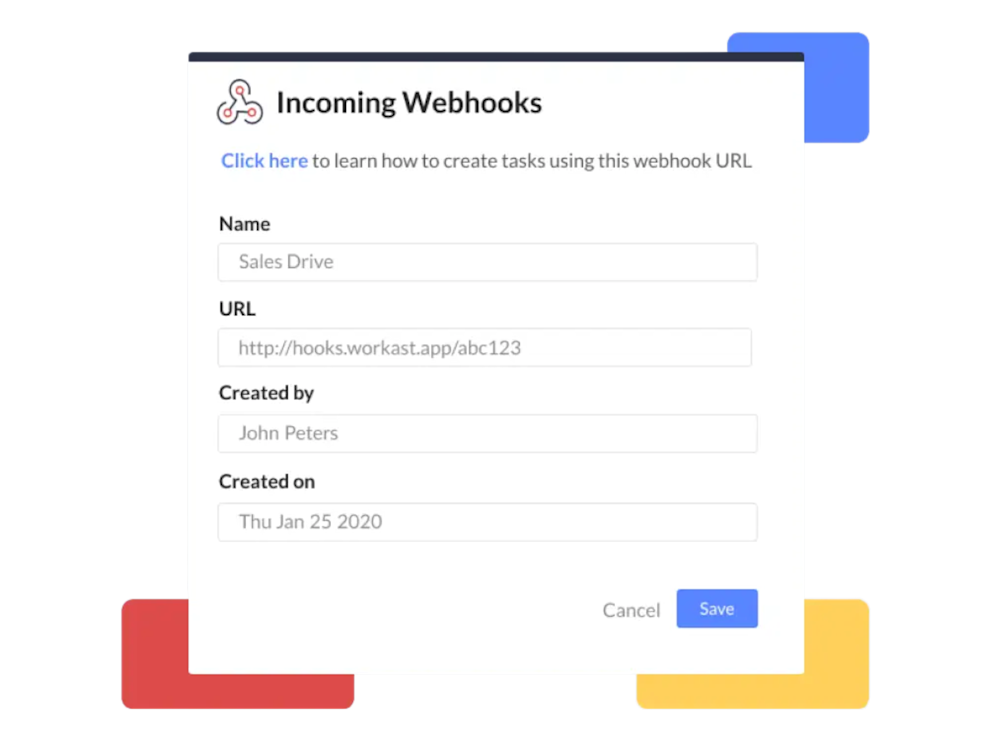 With our API & Webhooks