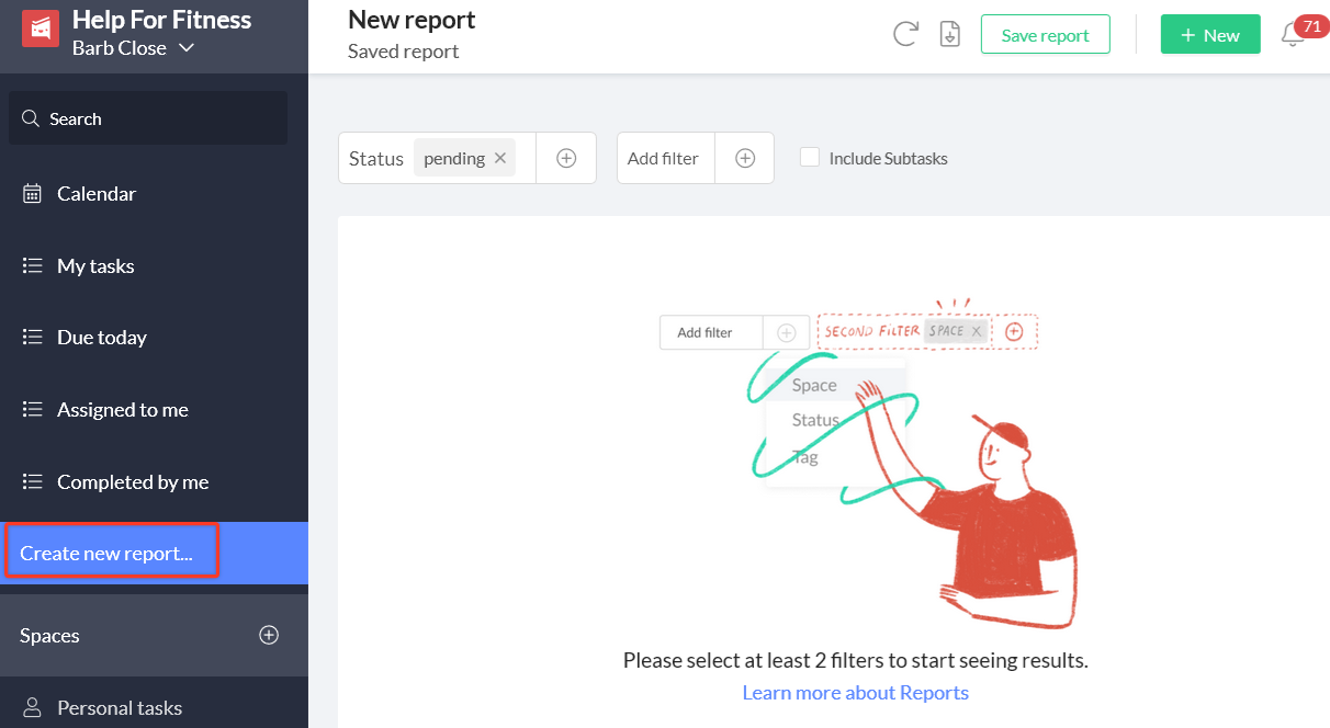 how to see completed tasks 4