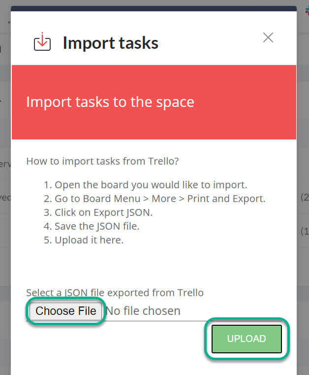How to import tasks from Trello 3