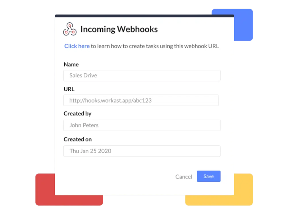 With our API & Webhooks