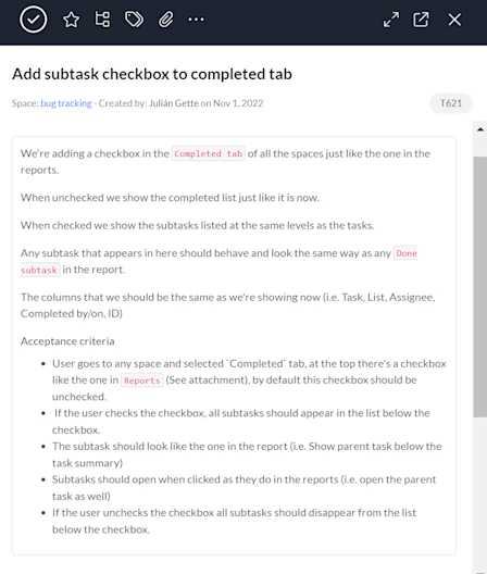 How to add and format a task description | Help Center | Workast