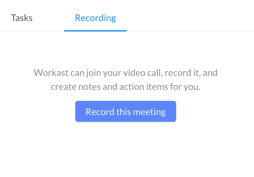 meetings manual recording 1
