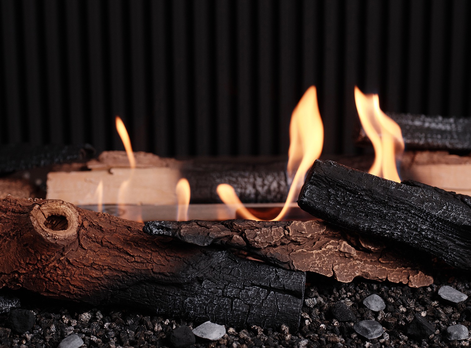 Decoratieve houtstammen