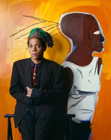  Evelyn Hofer, Jean-Michel Basquiat, 1985 