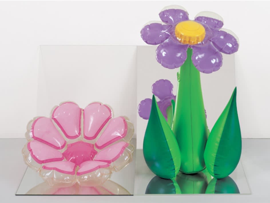  Inflatable Flowers (Short Pink, Tall Purple) , Jeff Koons, 1979 