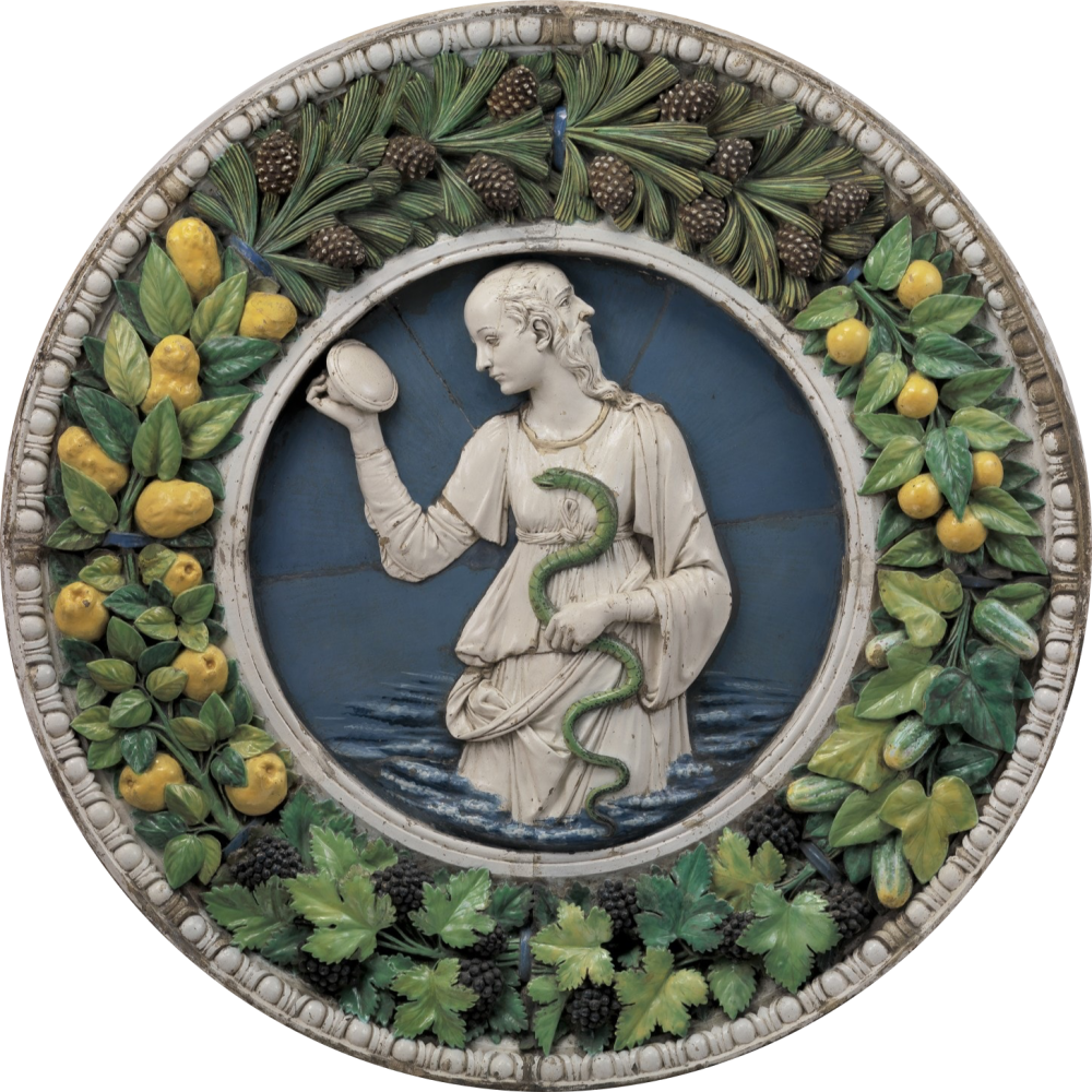  Andrea della Robbia, Prudence, 1475 